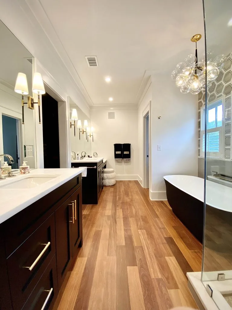 Custom bathroom renovation, a Charleston area project by NDO Construction